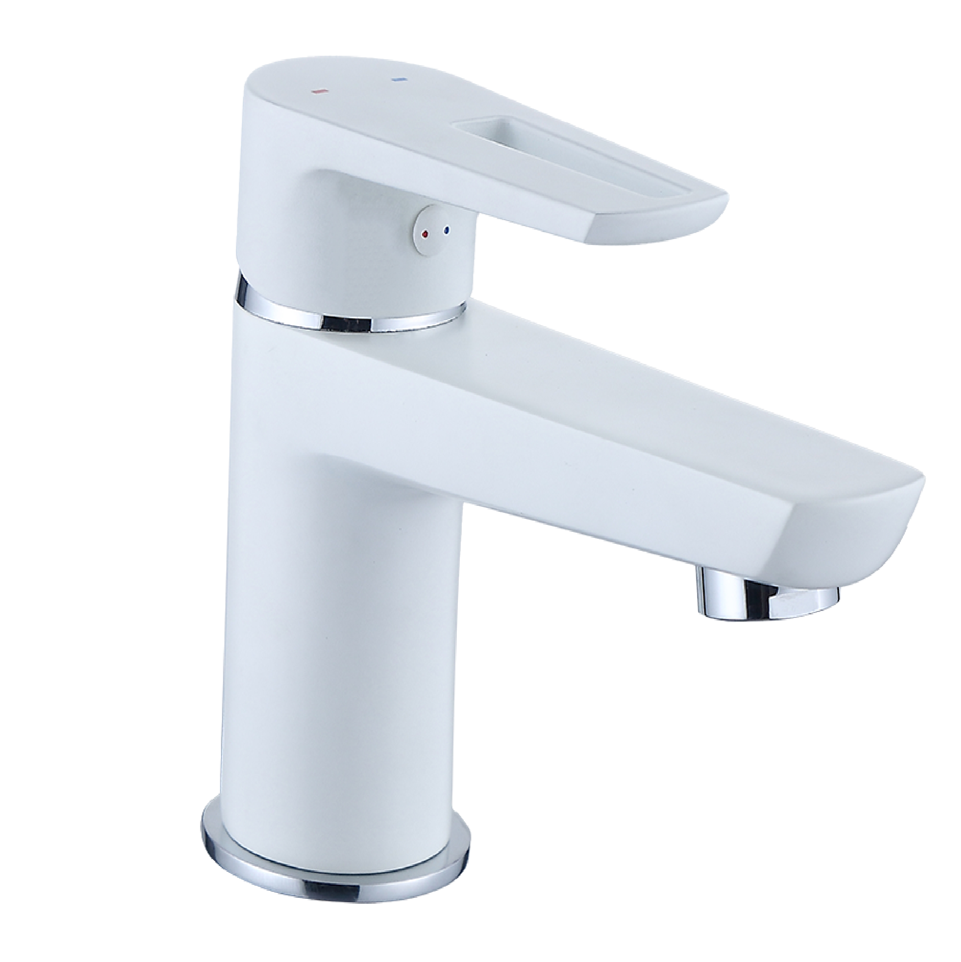 Rubine Basin MIXER Tap Hot & Cold STYLO 9121 WHITE